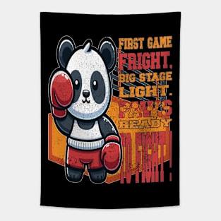 Panda in the Ring Tapestry