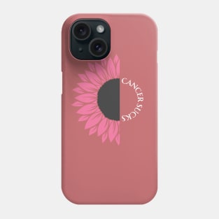 Cancer Awareness Pink Flower Phone Case