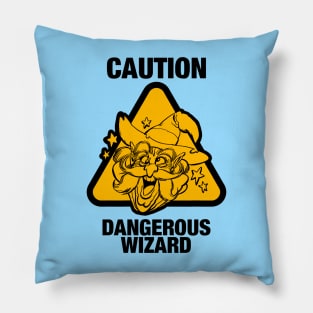 Dangerous Wizard Pillow