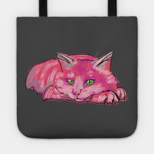 Cotton Candy Cat Tote