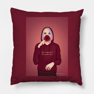 Too Romantic To Grow Old Pillow