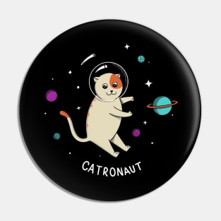 Cat Catronaut Pin