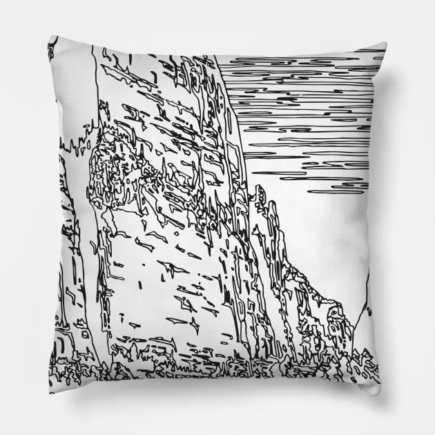 ZION Pillow by TheCosmicTradingPost