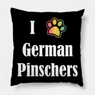 I Heart German Pinschers | I Love German Pinschers Pillow