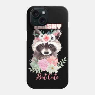 Trashy But Cute Raccoon Phone Case