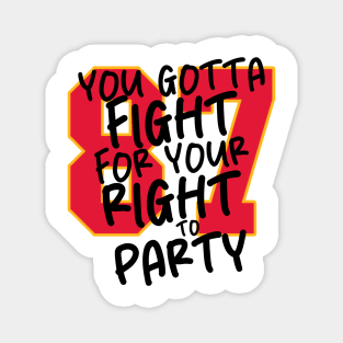 Right to Party Magnet