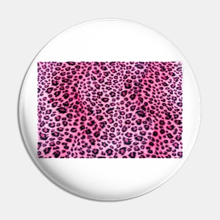 Black and Pink Leopard Spots Pattern Pin