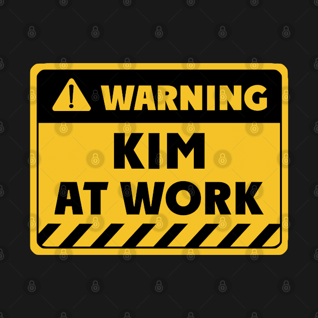 Kim at work by EriEri