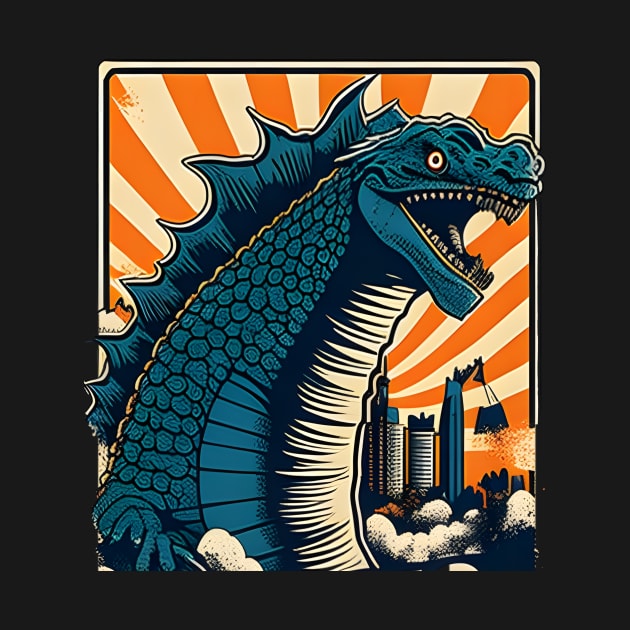 King Kaiju of the Monsters - The Great Godzilla by Daphne R. Ellington