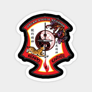 Oscar Steele Kenpo Karate Crest Magnet