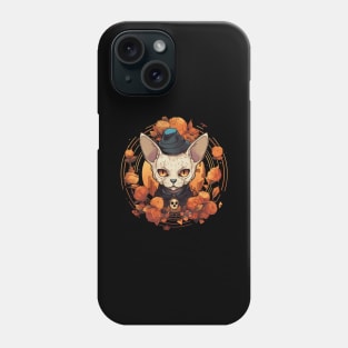 Devon Rex Cat Cat Halloween, Cat Lover Phone Case