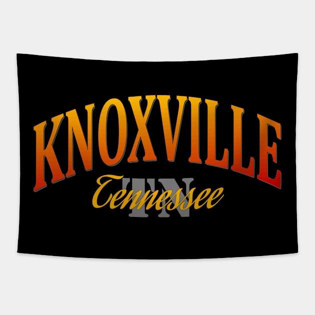 City Pride: Knoxville, Tennessee Tapestry by Naves