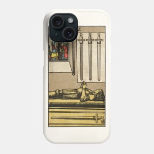 FOUR OF SWORDS Phone Case