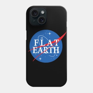 Nasa Flat Earth Logo Phone Case