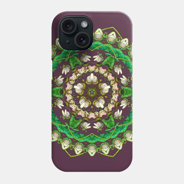 Mantis Mandala Phone Case by ThisIsNotAnImageOfLoss