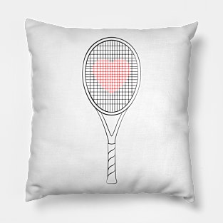 I Love Tennis B Pillow