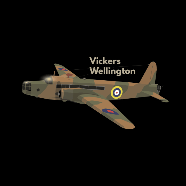 Vickers Wellington British WW2 Airplane by NorseTech