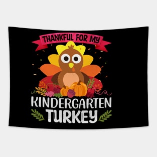 Thankful For My Kindergarten Turkey Tapestry