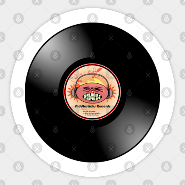 PIddlesticks Records Label alternative - Rock Bands - Sticker ...
