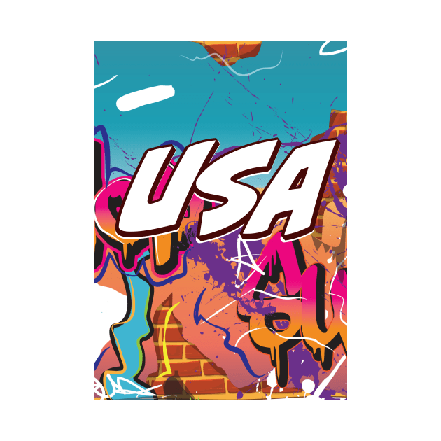 USA Graffiti by nickemporium1