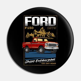 American F150 Pickup Car Pin