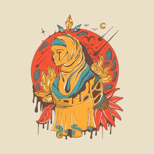 Cafe Goddess of The Hijab T-Shirt