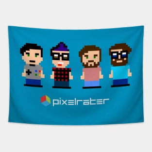 8-Bit Pixelrater Crew Tapestry