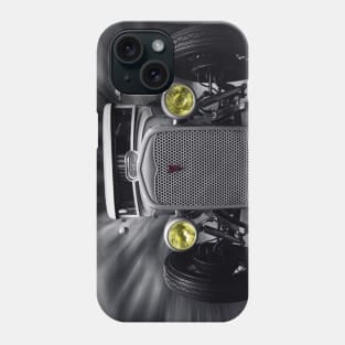 hot rod v8, black and white Phone Case