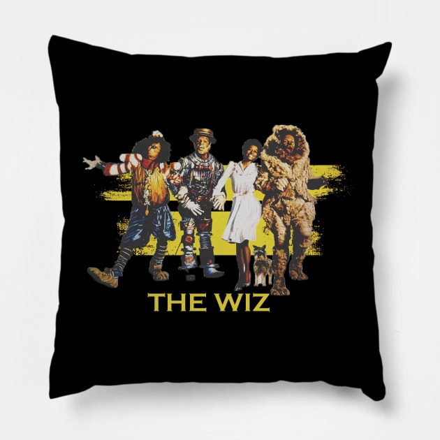 The-Wiz-Squads Pillow by kalush club