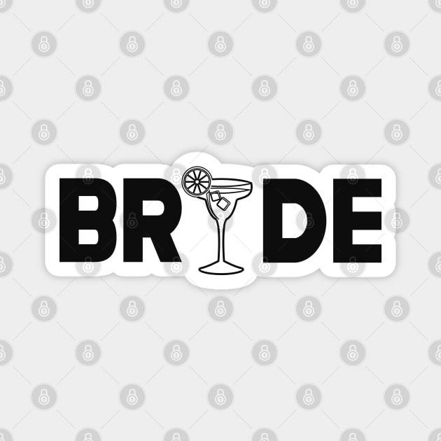 Bride - Bridal Cocktail Party Magnet by KC Happy Shop