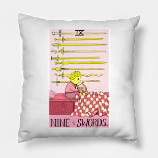 Lemonhope as 8 of Swords Pillow