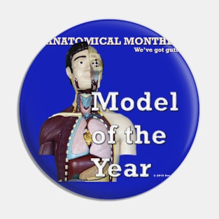 Mr. Guts: Model of the Year Pin