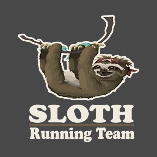 Sloth Running Team T-Shirt