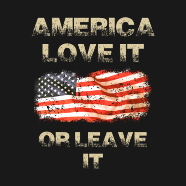 Image result for america love it or leave it