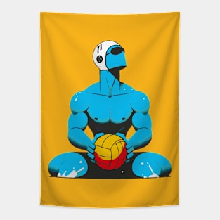 WaterPolo Sport Player Tapestry