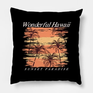 Wonderful hawaii Pillow