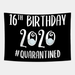 16th Birthday 2020 Quarantined Tapestry