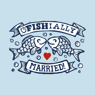 Officially Married Fish T-Shirt