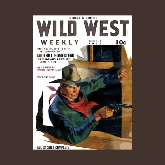 Wild West Magazine August 1942 by Starbase79