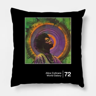 World Galaxy - Minimalist Graphic Artwork Design Pillow