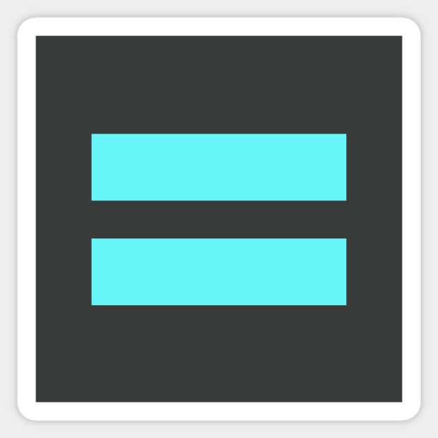 Navy Equality Sticker - Equal Rights - Sticker