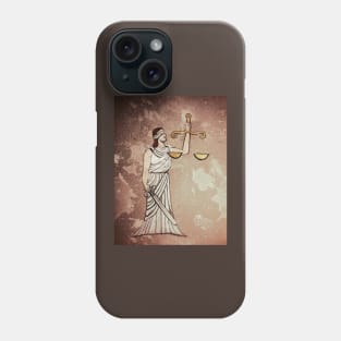 Lady Justice Phone Case