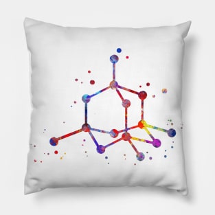 Diamond molecule Pillow