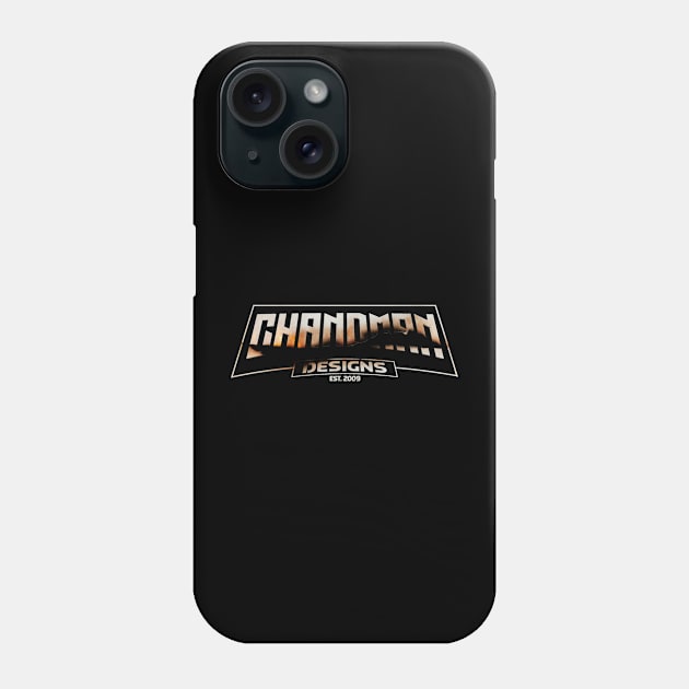 Chandman Designs Burnt Logo Phone Case by Shop Chandman Designs 