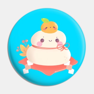 kagami mochi Pin