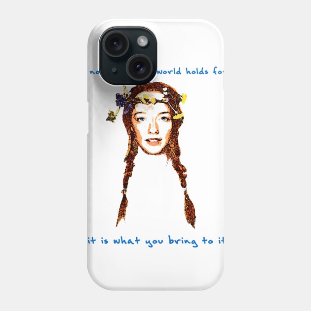 Anne with an E Phone Case by PoetandChef