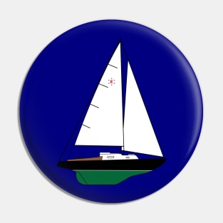 Pearson Ensign Sailboat Pin