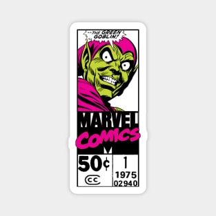 Green Goblin Comic Price Panel Magnet