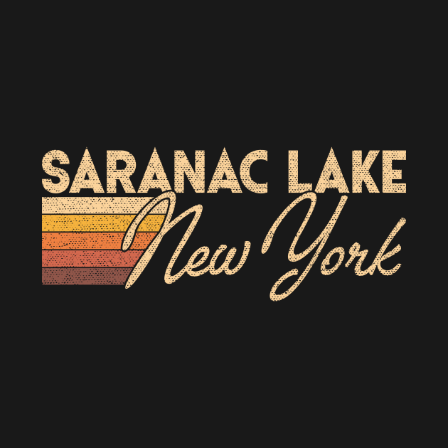 Saranac Lake New York Saranac Lake New York Long Sleeve TShirt