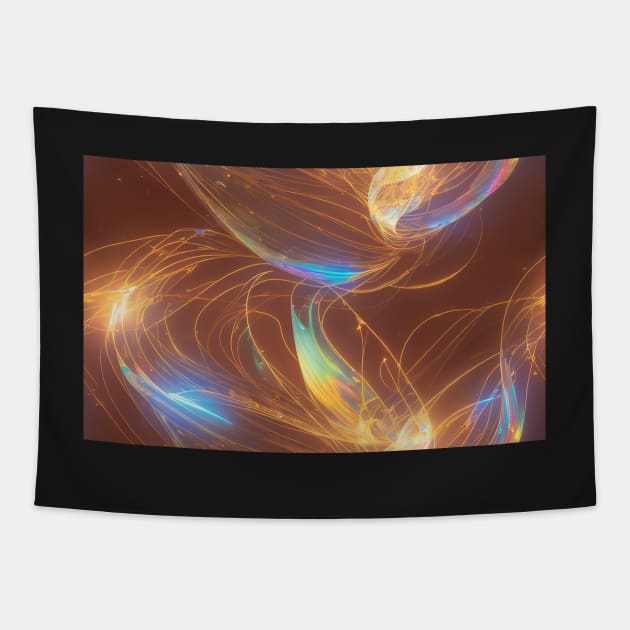 Seamless Holographic Texture XIII Tapestry by newdreamsss